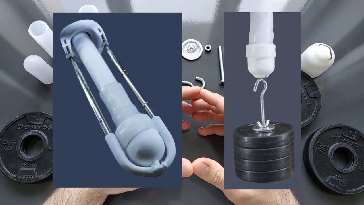 Extender to increase the penis