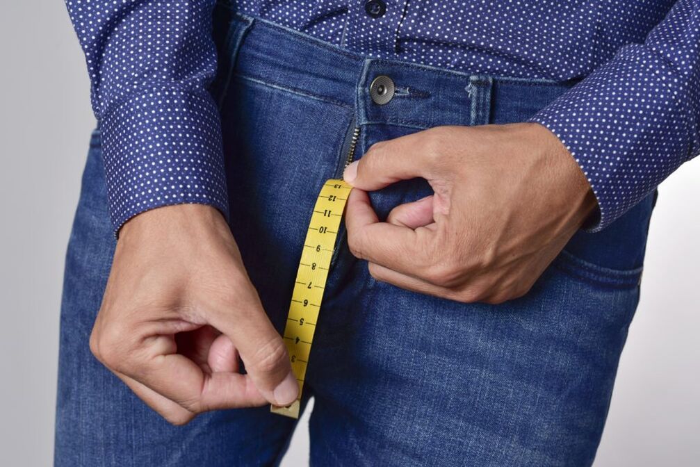 Measuring penis size after enlargement